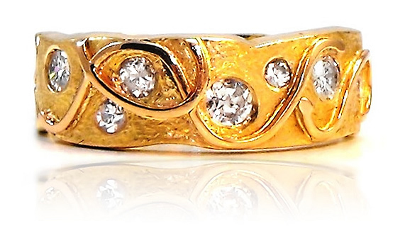 diamond rings Sunshine Coast - hand crafted jewellery Nambour